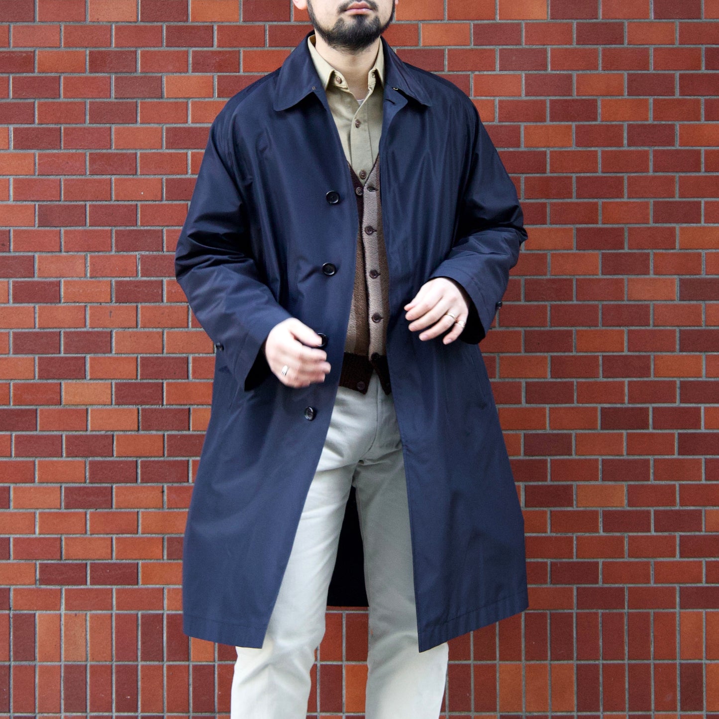 SINGLE RAGLAN COAT Ⅸ SILK TAFFETA