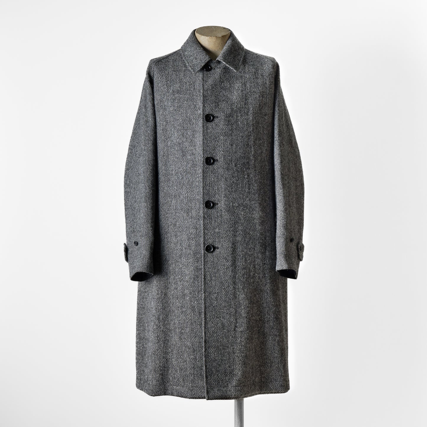 SINGLE RAGLAN COAT Ⅱ REVERSIBLE BLACK