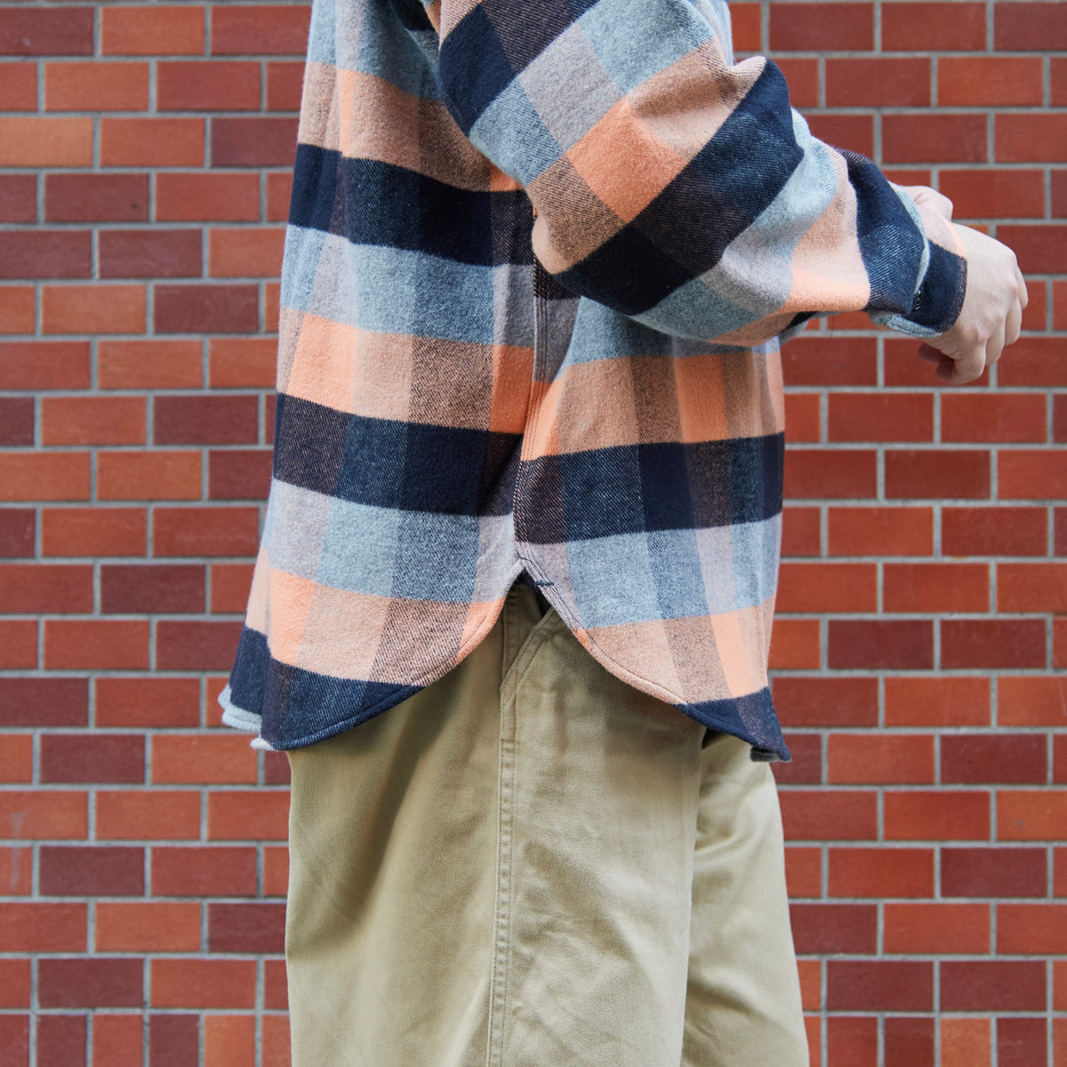 【Launch on September 12th】BIG YANK Y1936 HALF-ZIP SHIRTS FLANNEL BROCK CHECK