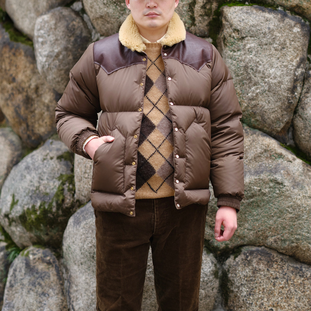 RMFC CHRISTY JACKET D.BROWN