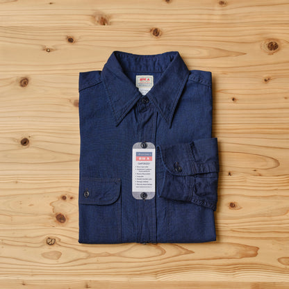 BIG A / PETER CHAMBRAY DK.INDIGO