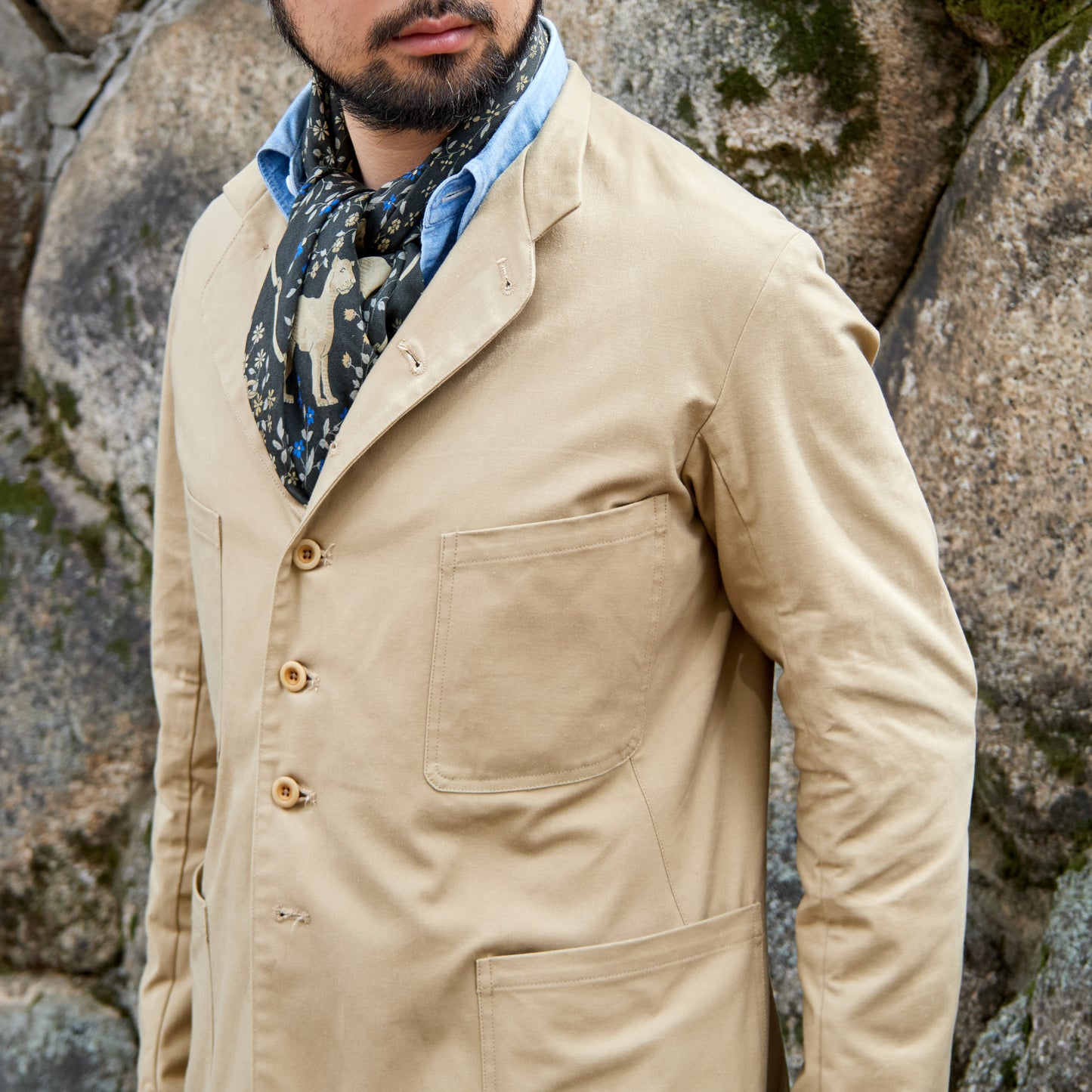 【NAGOYA LIMITED】TROPICALE COTTON BEIGE