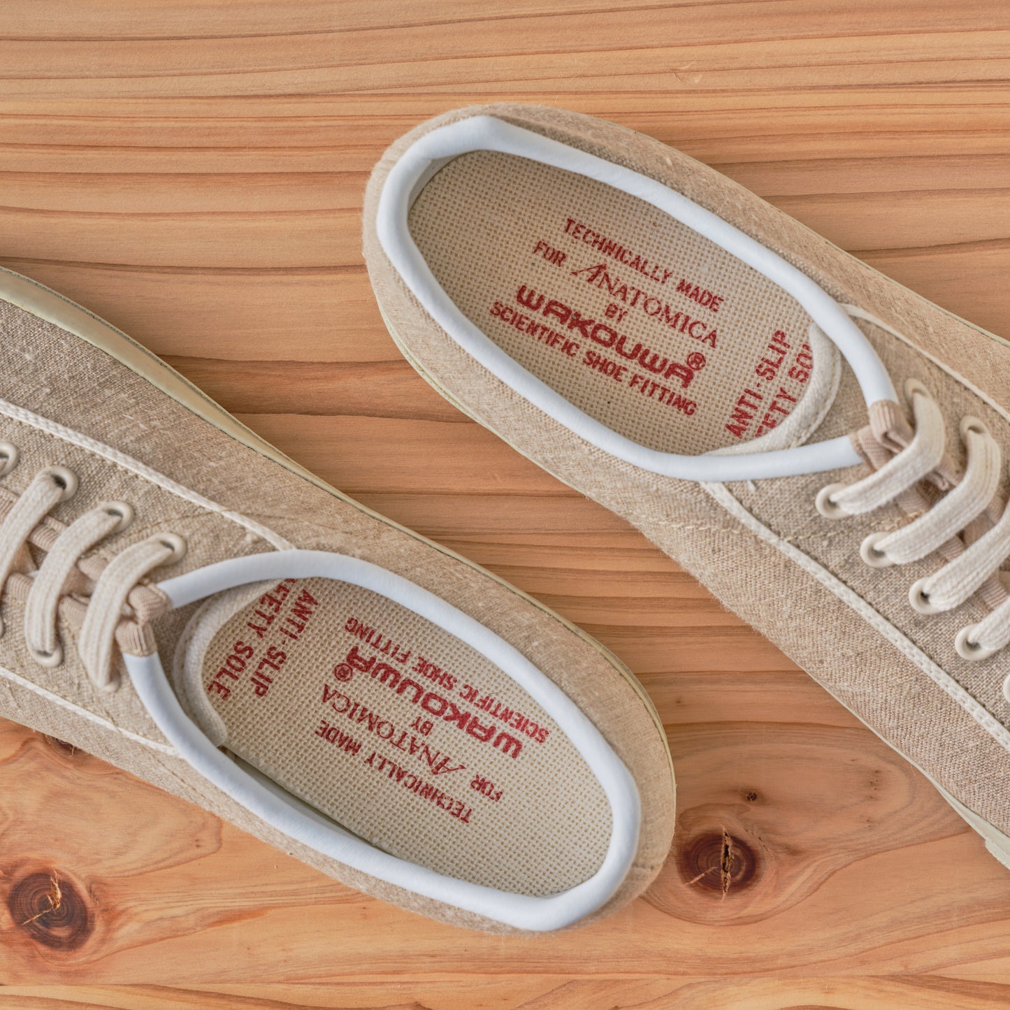 WAKOUWA DECK'N COURT LOW-TOP VINTAGE SHEETS