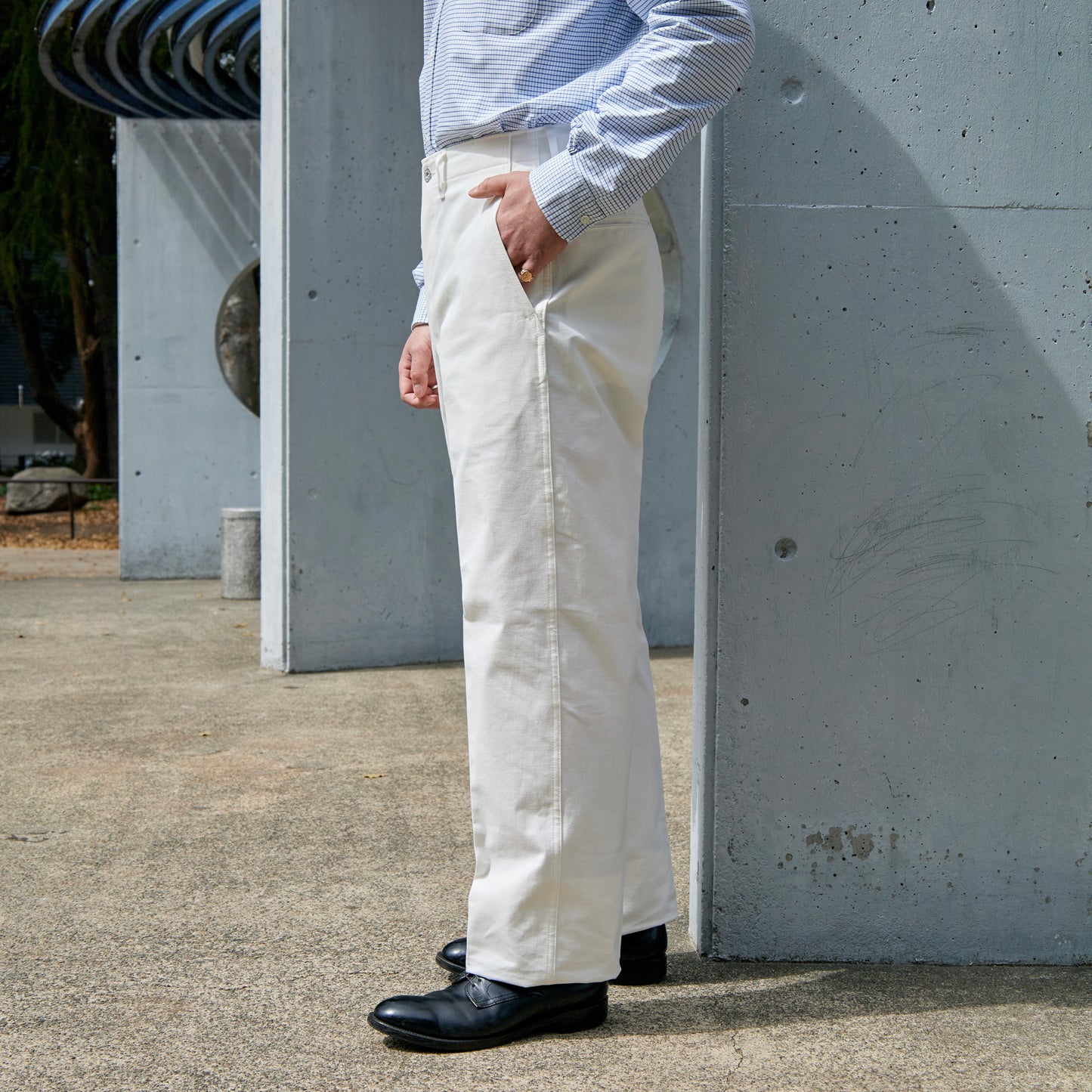 CHINO ZERO DUCK WHITE