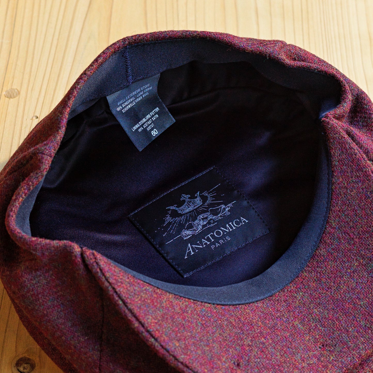 BELGIAN NEWSBOY CAP SHETLAND TWEED