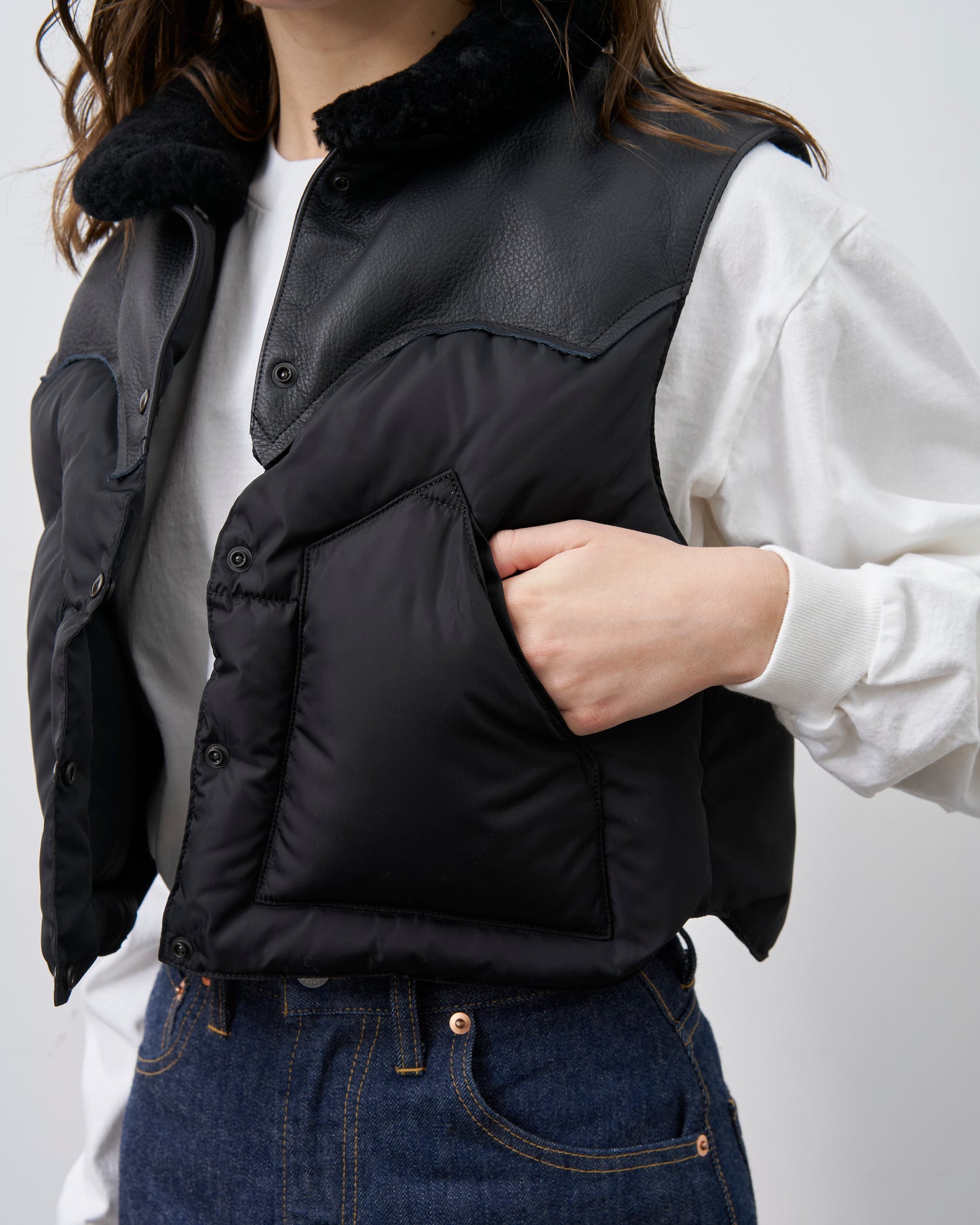 RMFC ANNELLE VEST BLACK
