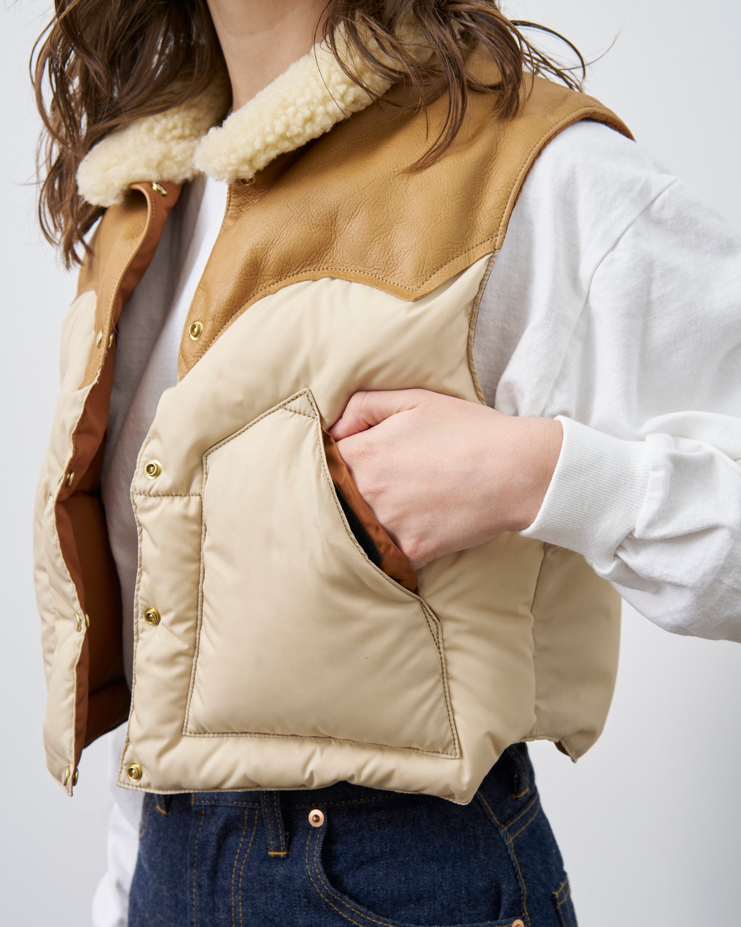 RMFC ANNELLE VEST L.BEIGE