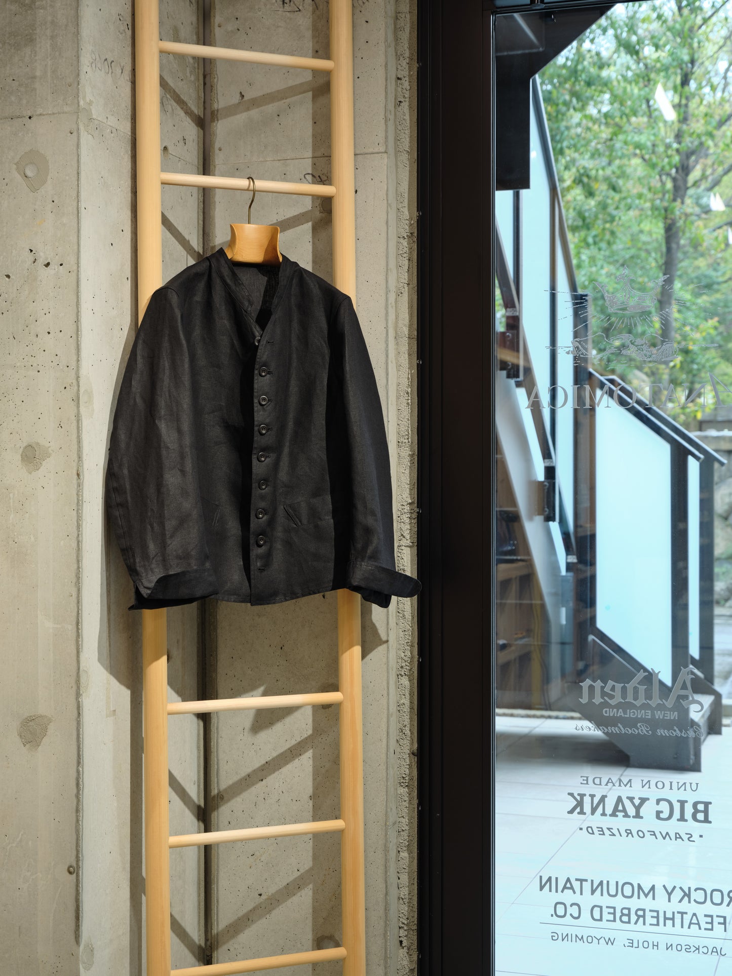 DOLMAN IRISH LINEN BLACK