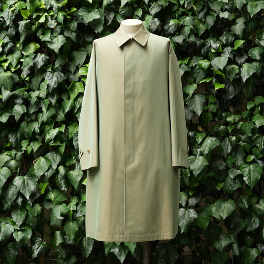 SINGLE RAGLAN COAT GABARDINE OLIVE