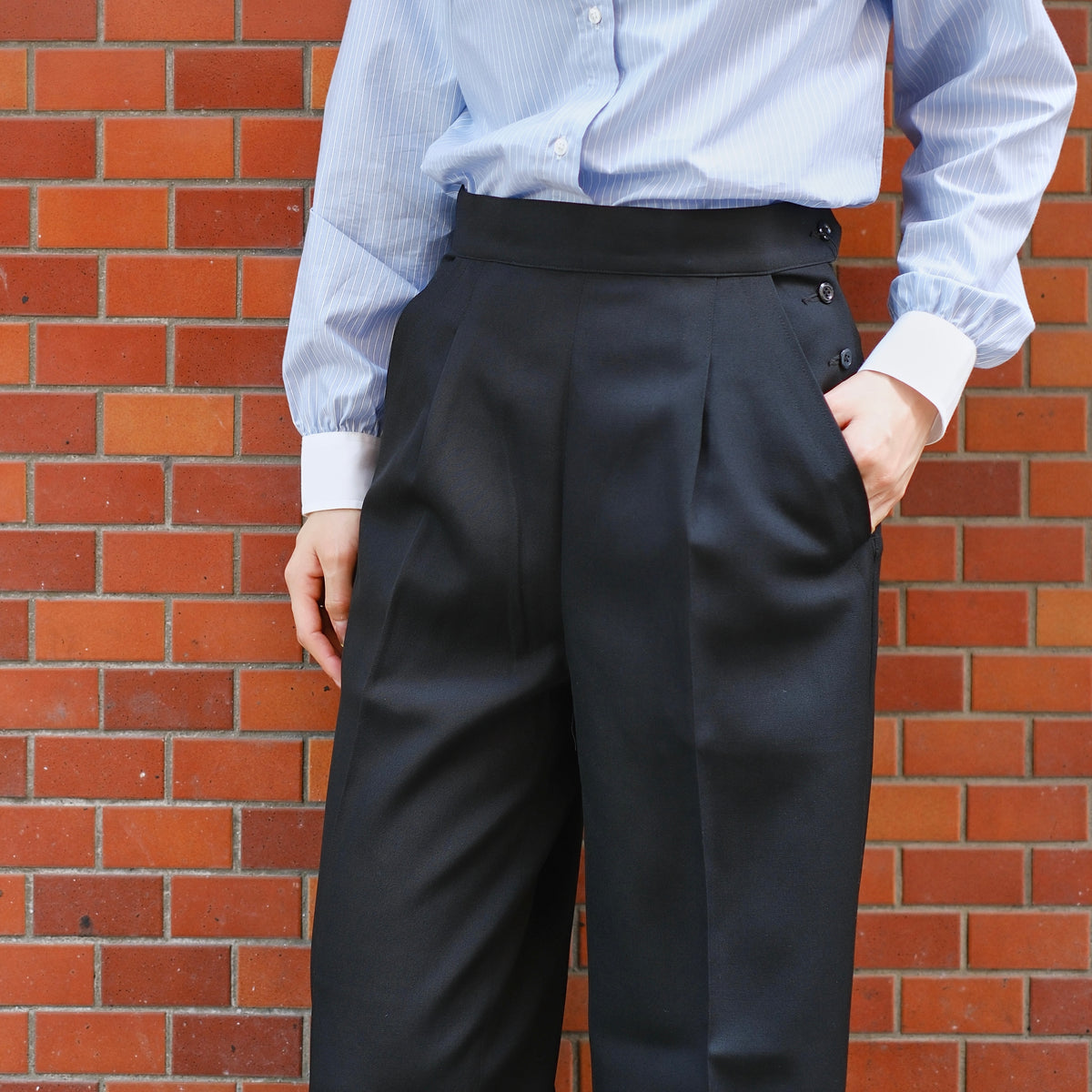 W.A.V.E.S PANTS WOOL TWILL