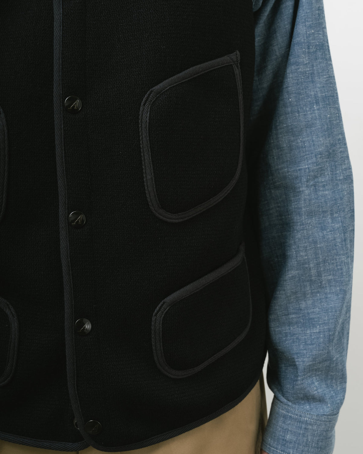 【Restock on Saturday, October 10th】 BEACH CLOTH VEST NAVY