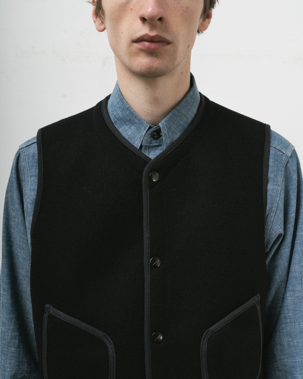 【Restock on Saturday, October 10th】 BEACH CLOTH VEST NAVY