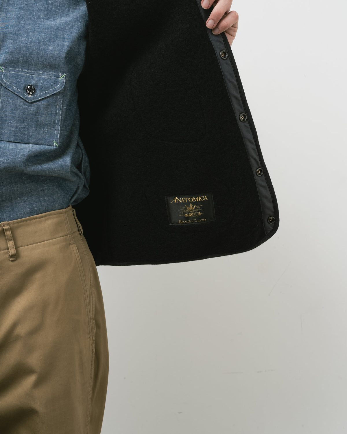 【Restock on Saturday, October 10th】 BEACH CLOTH VEST NAVY