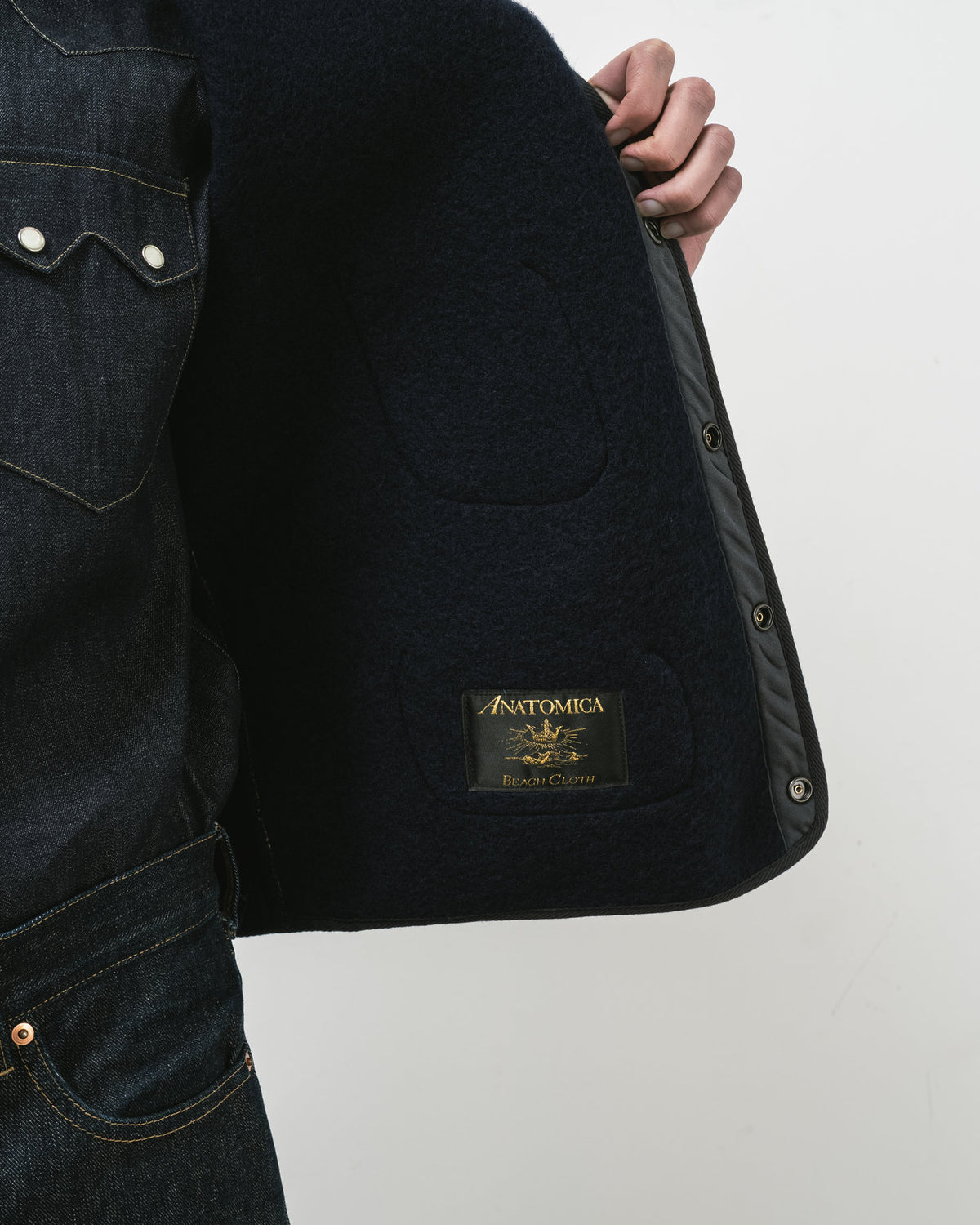【Restock on Saturday, October 3rd】 BEACH CLOTH VEST SALT & PEPPER