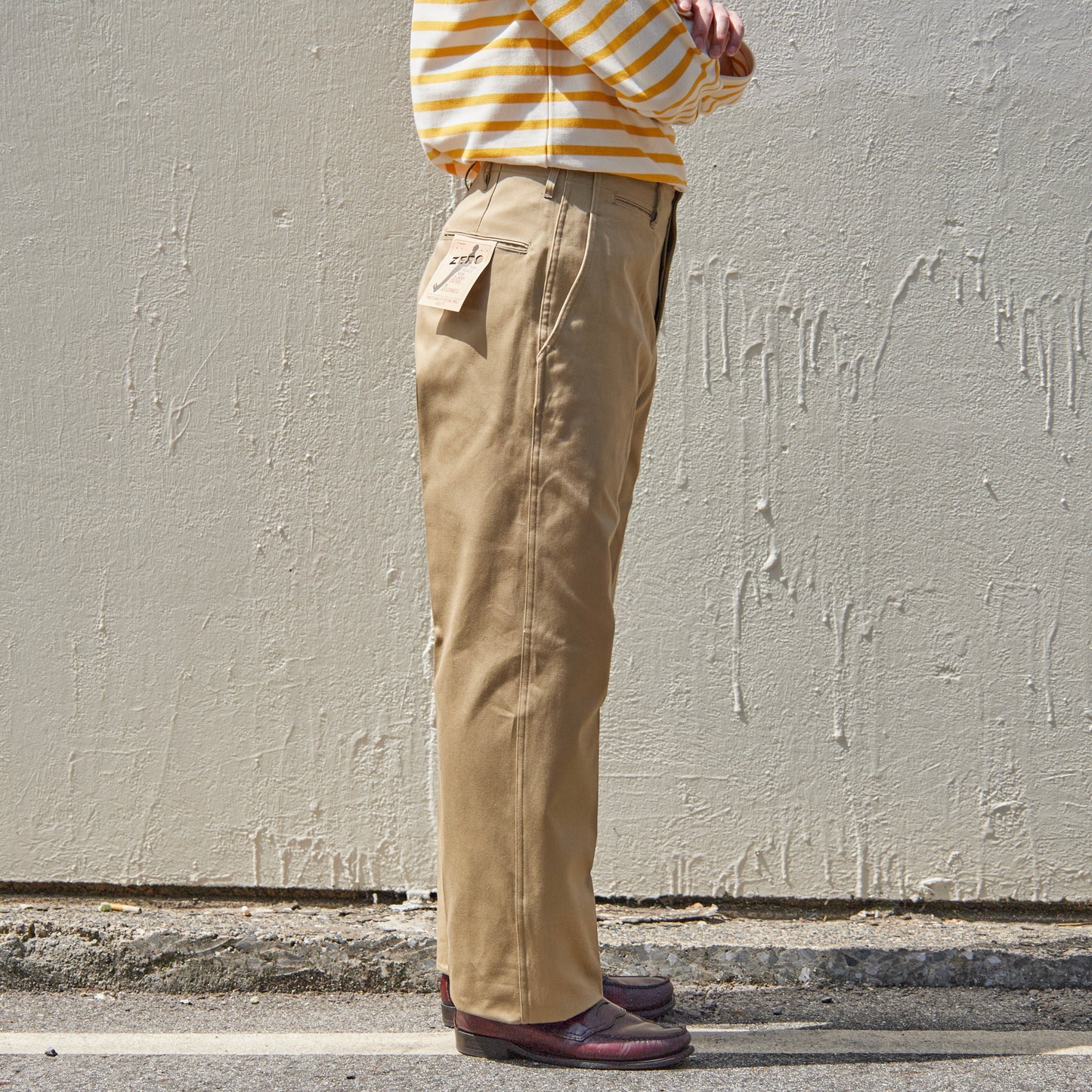 CHINO ZERO TWILL KHAKI