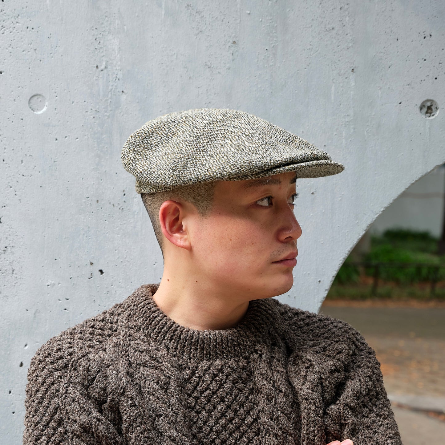 BELGIAN CYCLISTE CAP TWEED