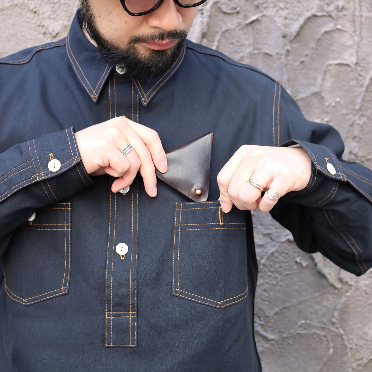 BIG YANK 1919 SHIRTS PULLOVER BLACK