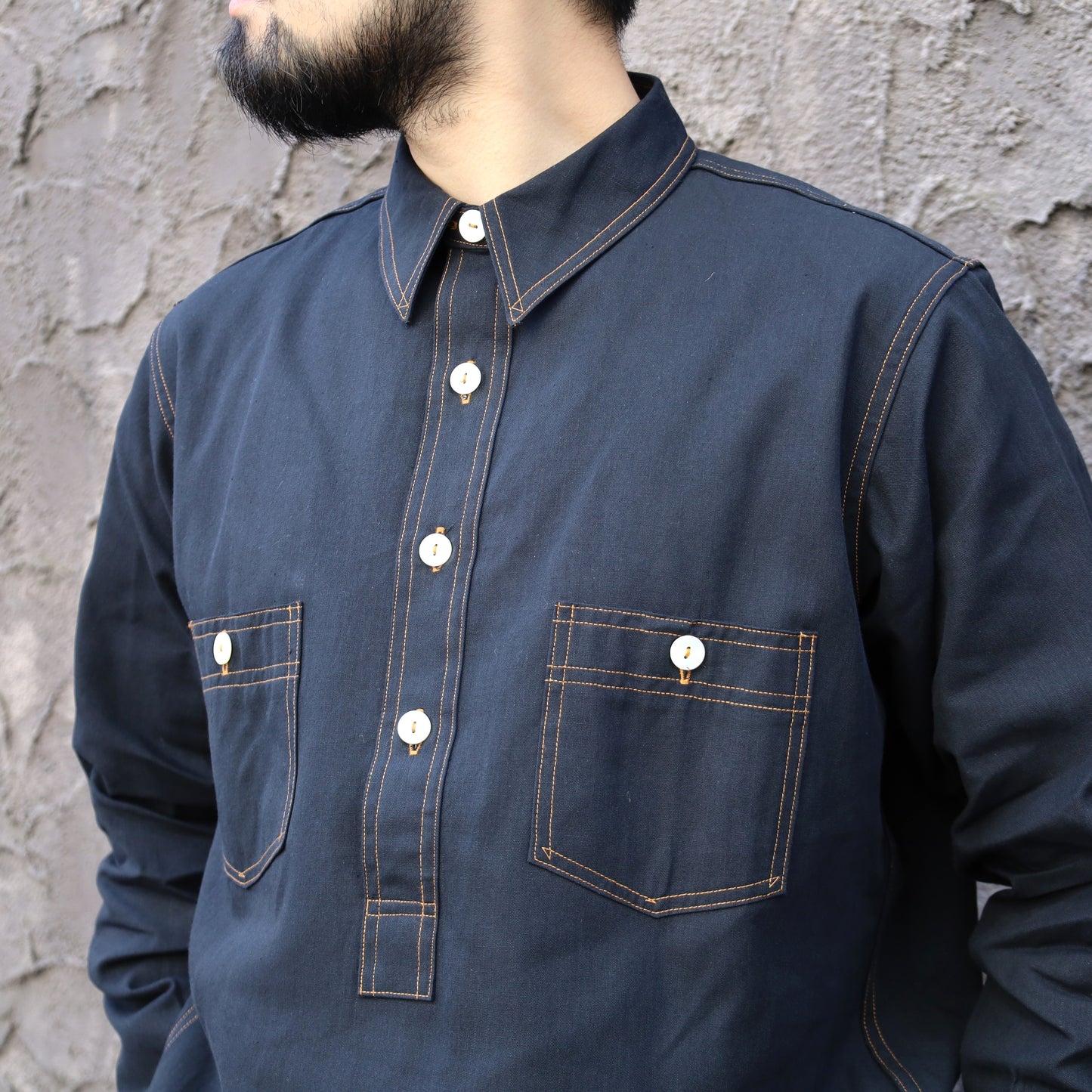 BIG YANK 1919 SHIRTS PULLOVER BLACK