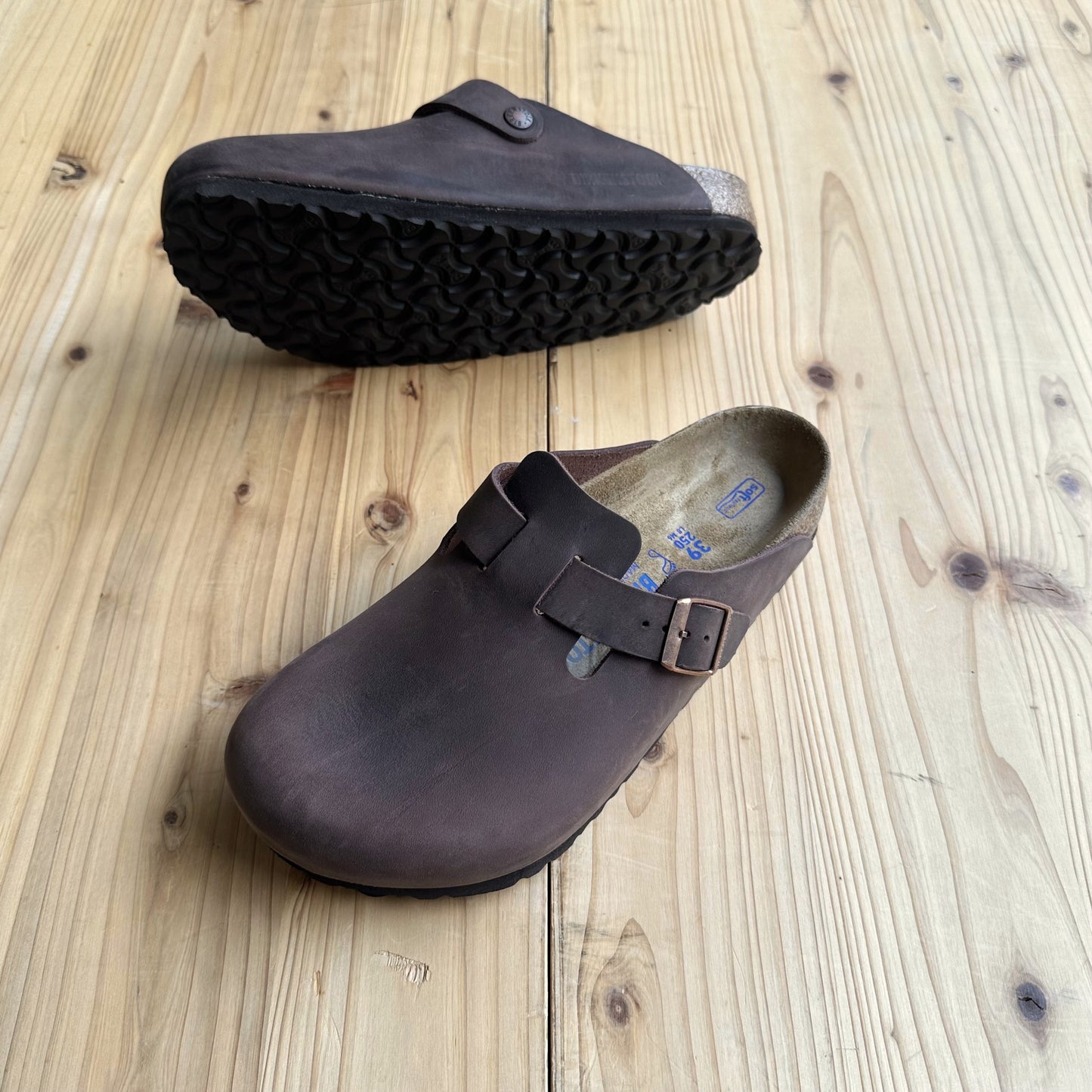 BIRKENSTOCK BOSTON OILED LEATHER