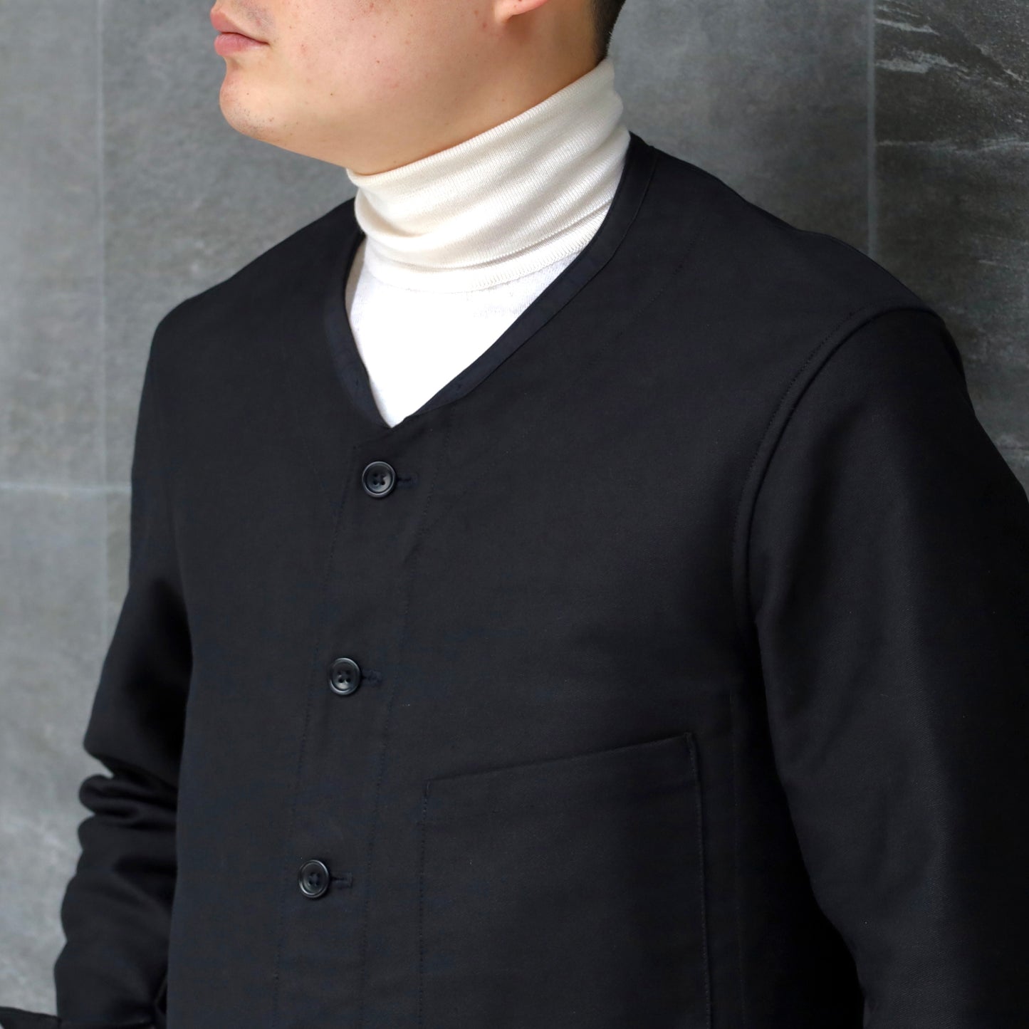 SAVOYARDE GERMAN TWILL BLACK