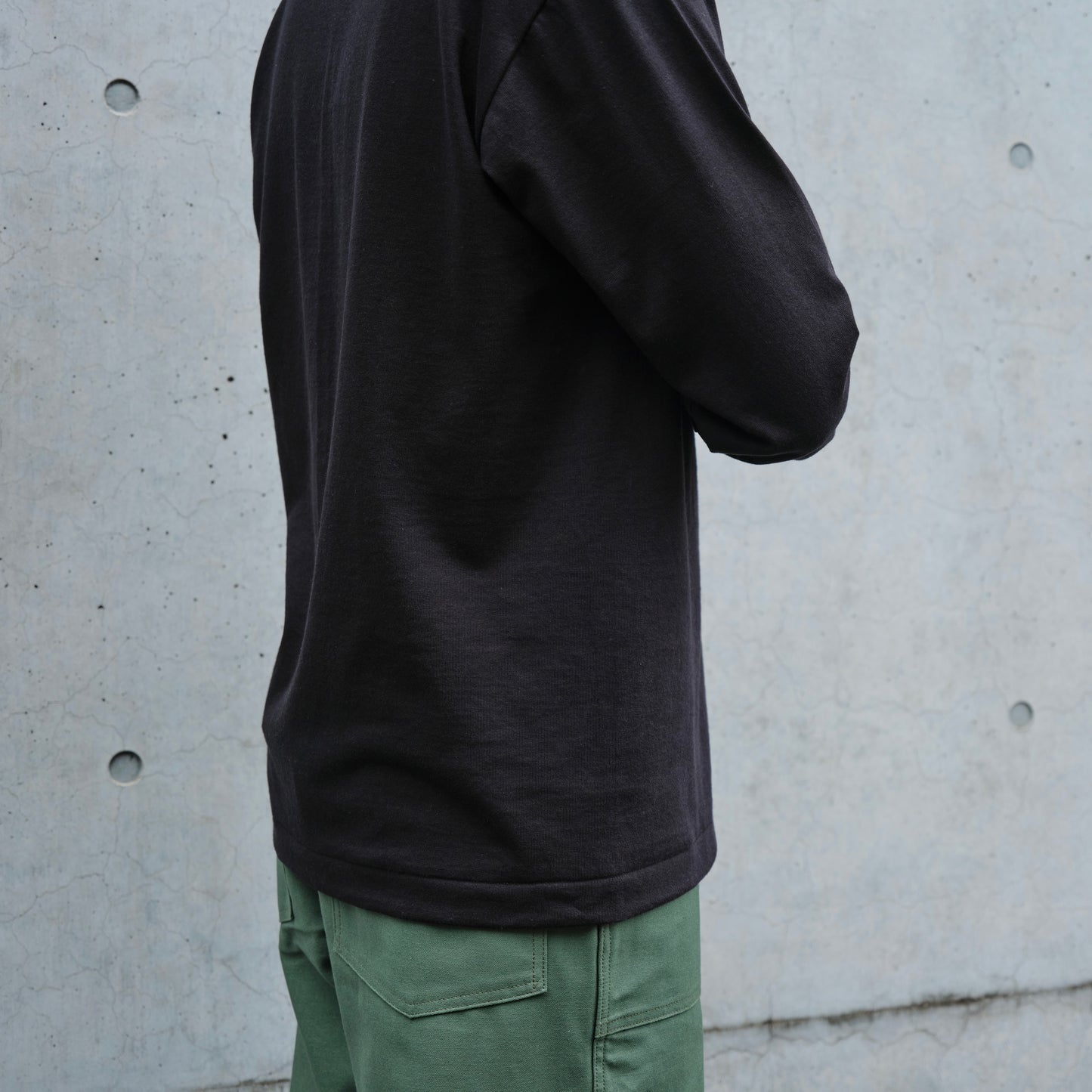 POCKET TEE L/S