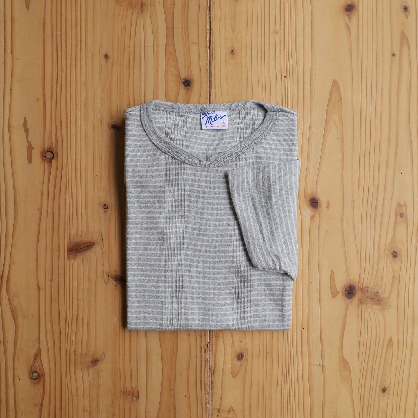 MILLER CREW NECK TEE S/S BORDER