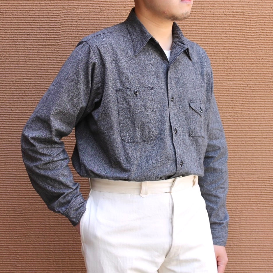 BIG YANK 1935 SHIRTS BLACK CHAMBRAY