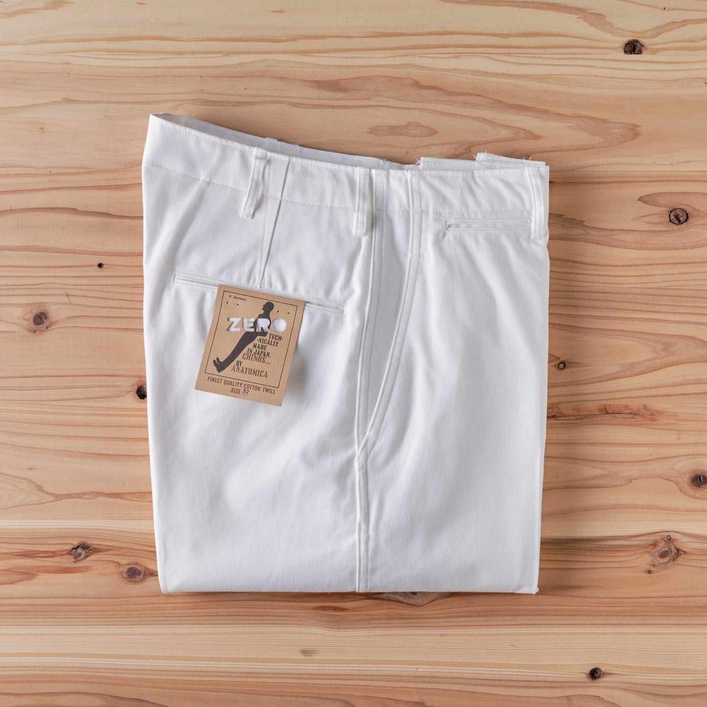 CHINO ZERO DUCK WHITE