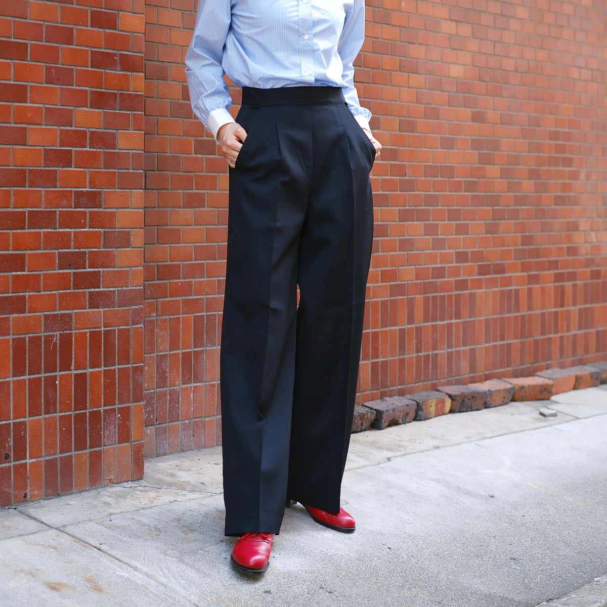 W.A.V.E.S PANTS WOOL TWILL