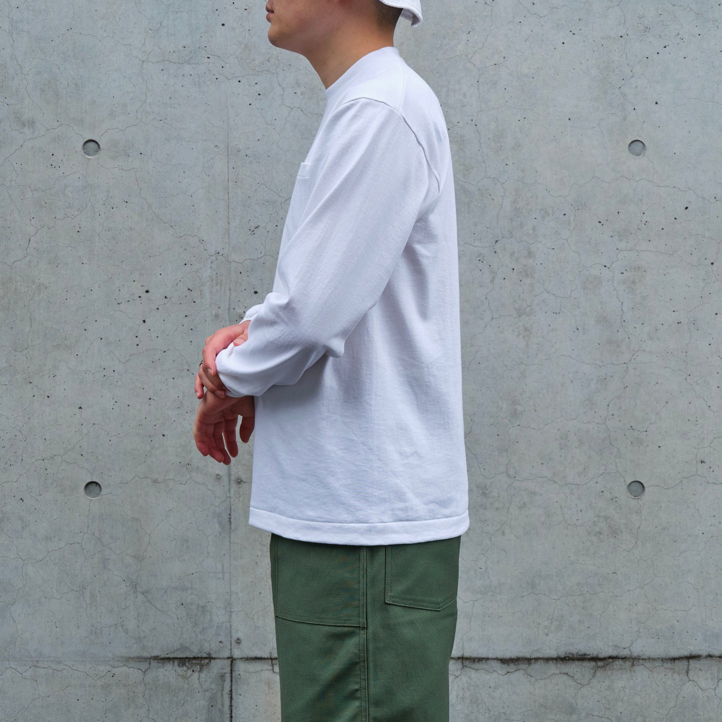 POCKET TEE L/S