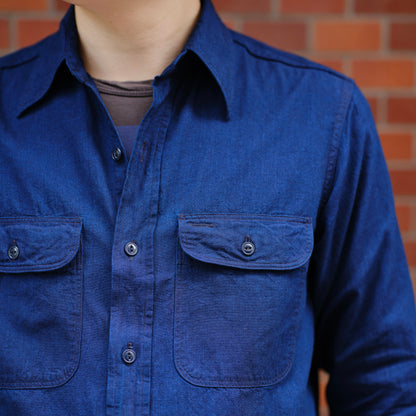 BIG A / PETER CHAMBRAY DK.INDIGO