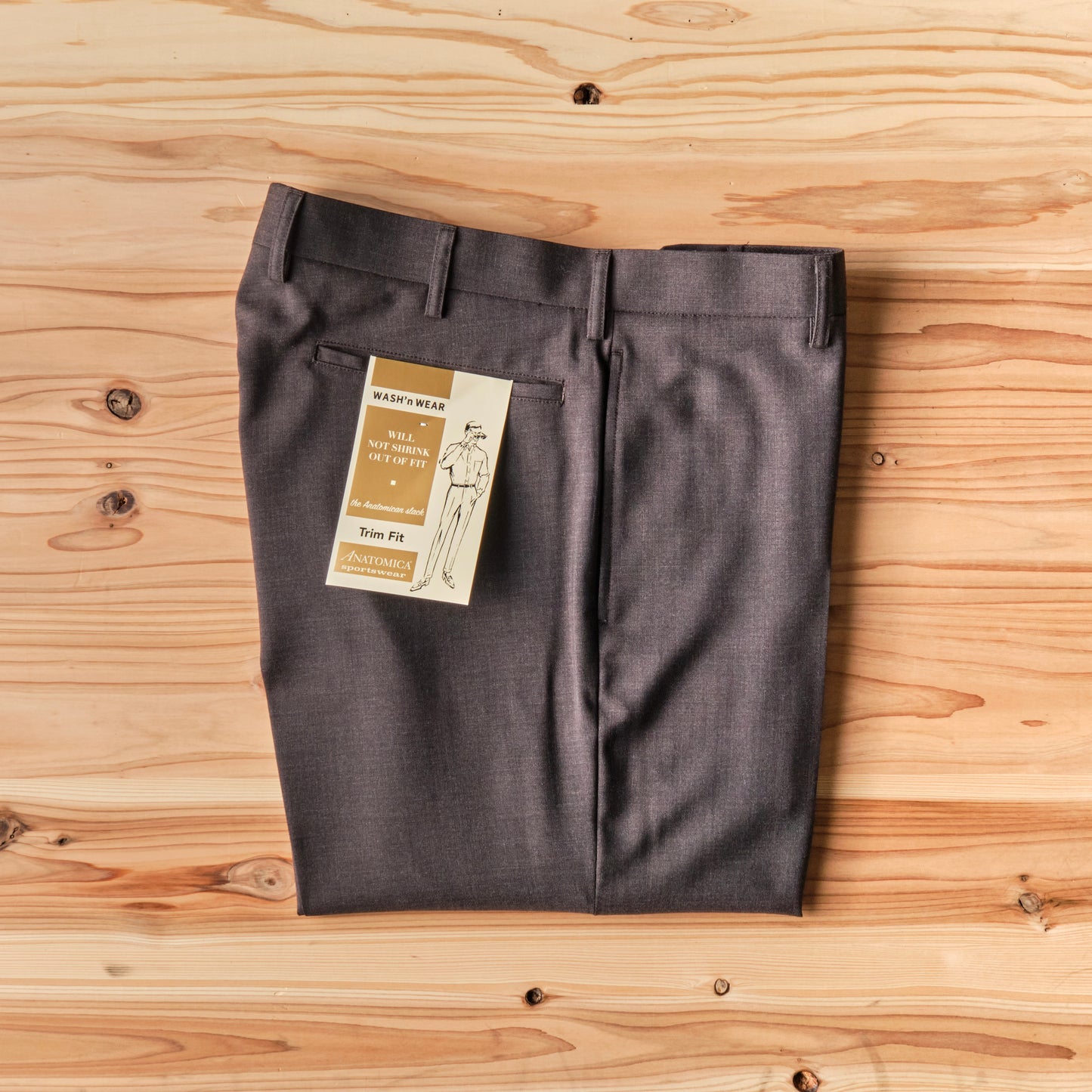 TRIM FIT PANTS Ⅱ SUMMER WOOL