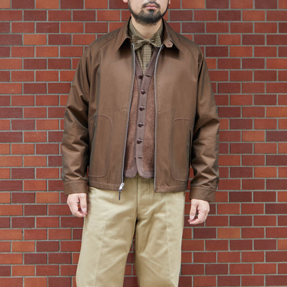 ANATOMICA by BRAGGIN' DRAGON VAN NUYS JACKET BROWN