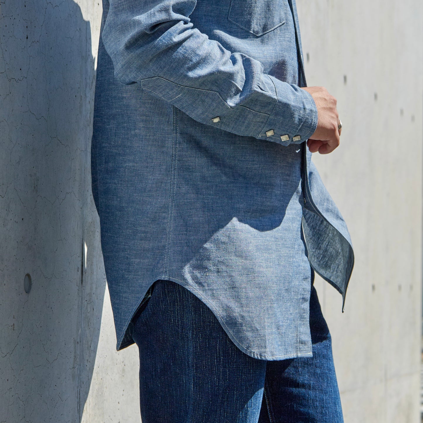 HARRISON SHIRTS CHAMBRAY