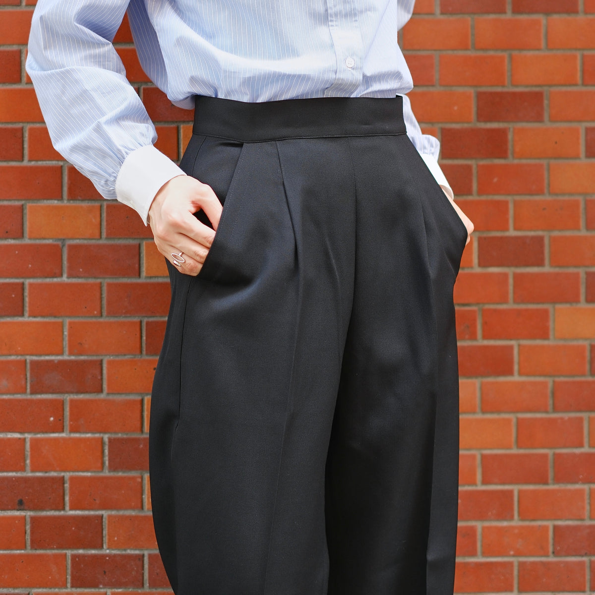 W.A.V.E.S PANTS WOOL TWILL