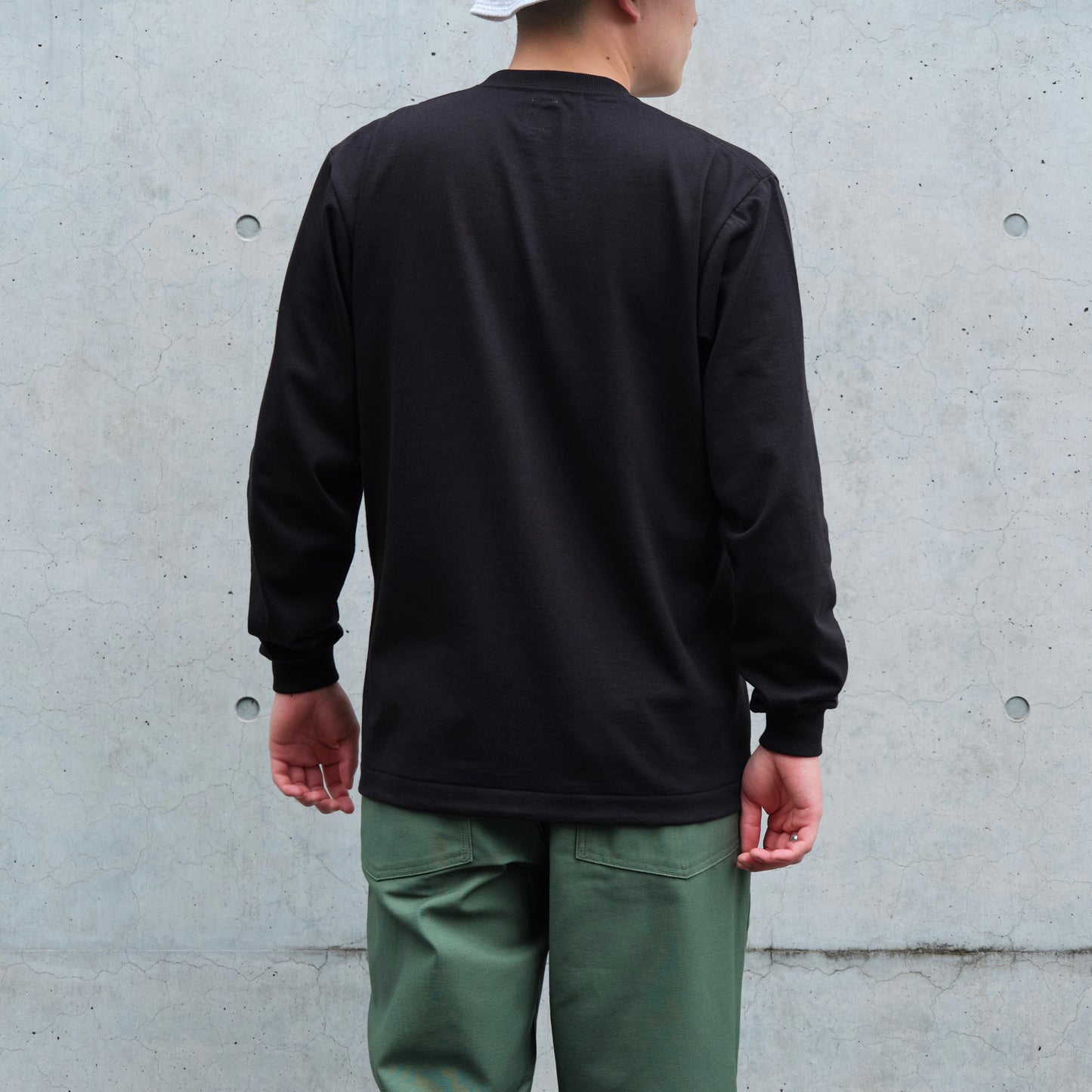 POCKET TEE L/S
