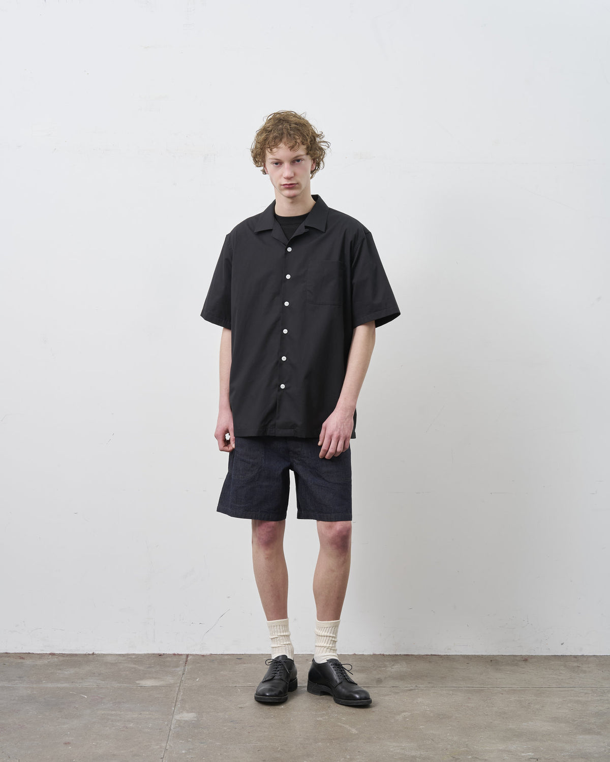 BIG YANK DICKIE SHIRTS HC BROAD BLACK