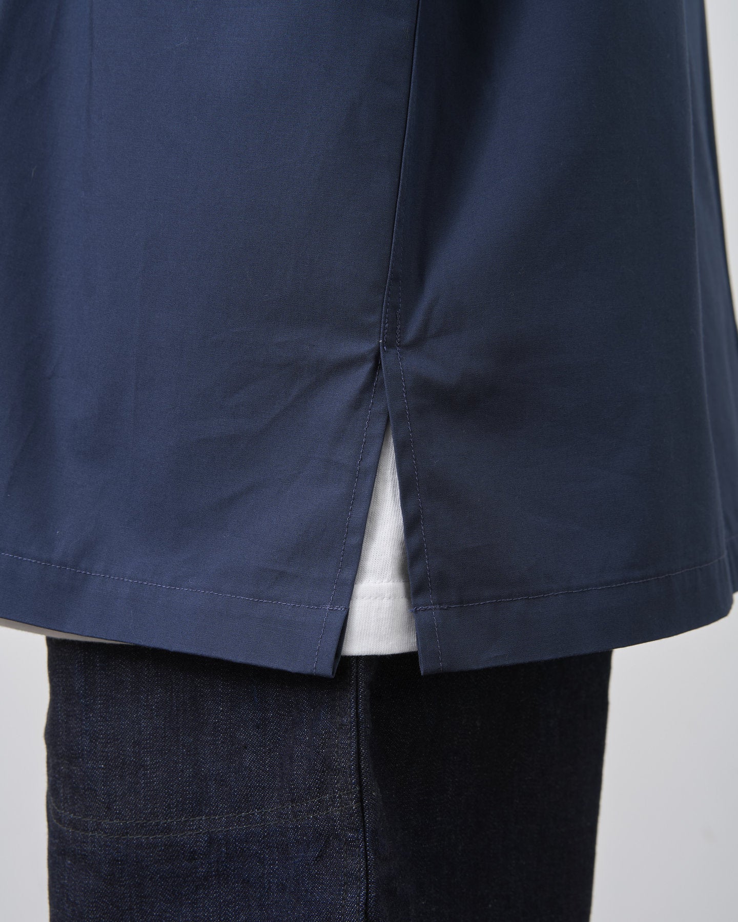 BIG YANK DECKIE SHIRTS POPLIN NAVY 【 Launch on June 27th 】