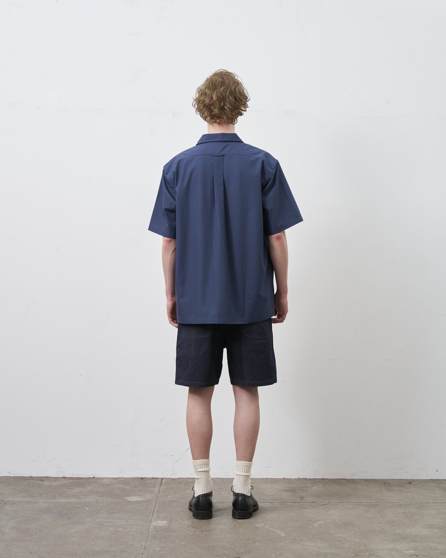 BIG YANK DECKIE SHIRTS POPLIN NAVY 【 Launch on June 27th 】