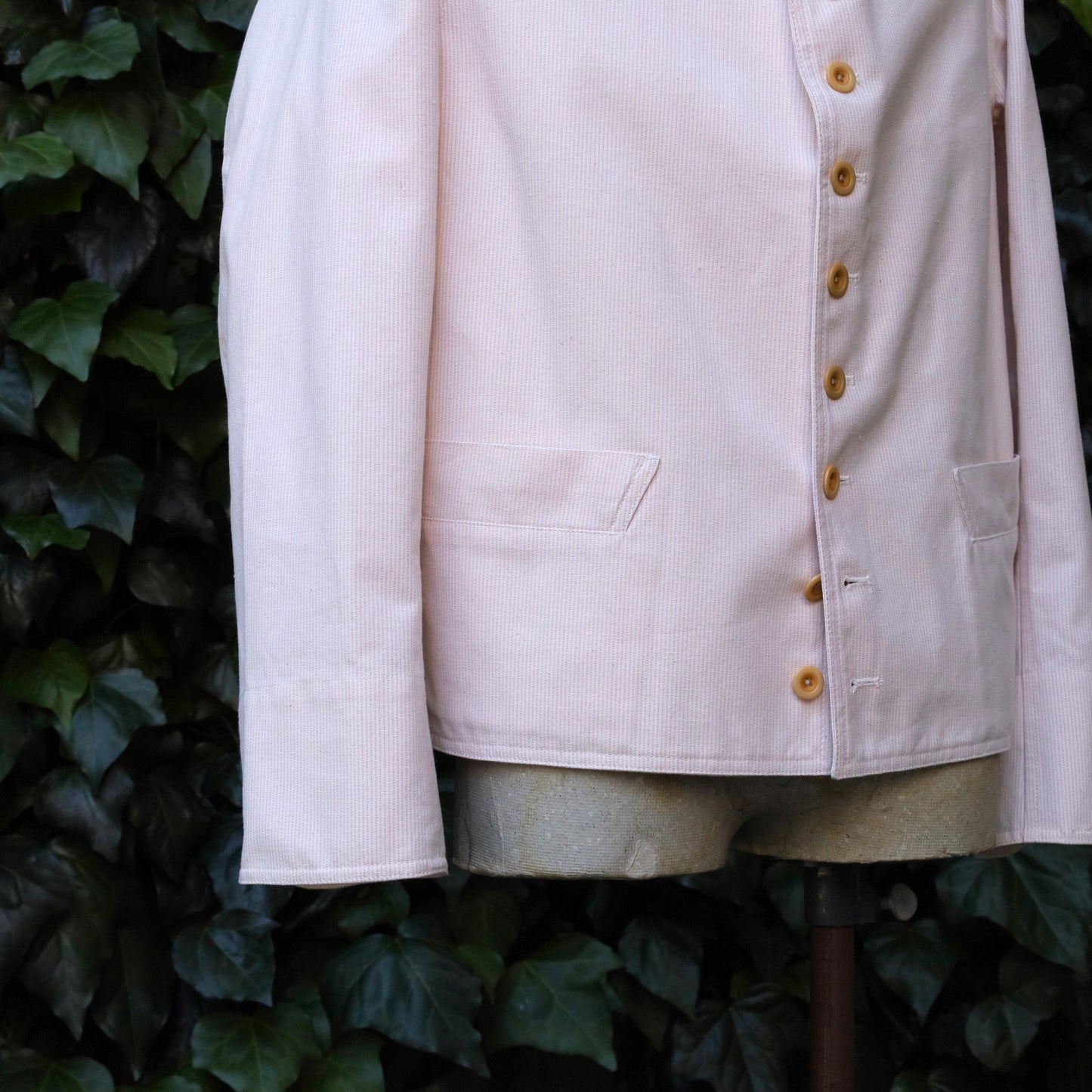 DOLMAN COUTIL COTTON LILAC STRIPES