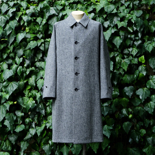 SINGLE RAGLAN COAT Ⅱ REVERSIBLE BLACK