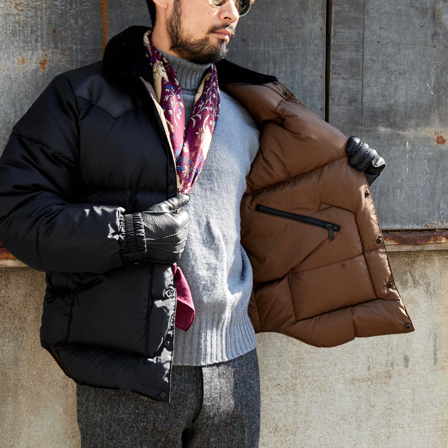 RMFC for ANATOMICA CHRISTY JACKET BLACK