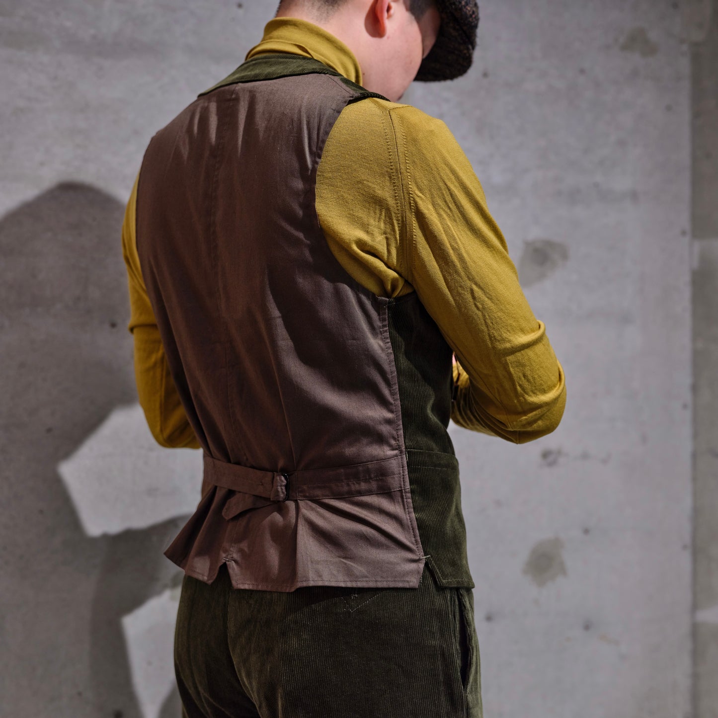 SAGAN BABY CORDUROY OLIVE