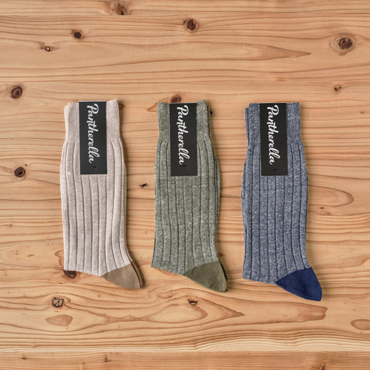 PANTHERELLA SOCKS LINEN COTTON