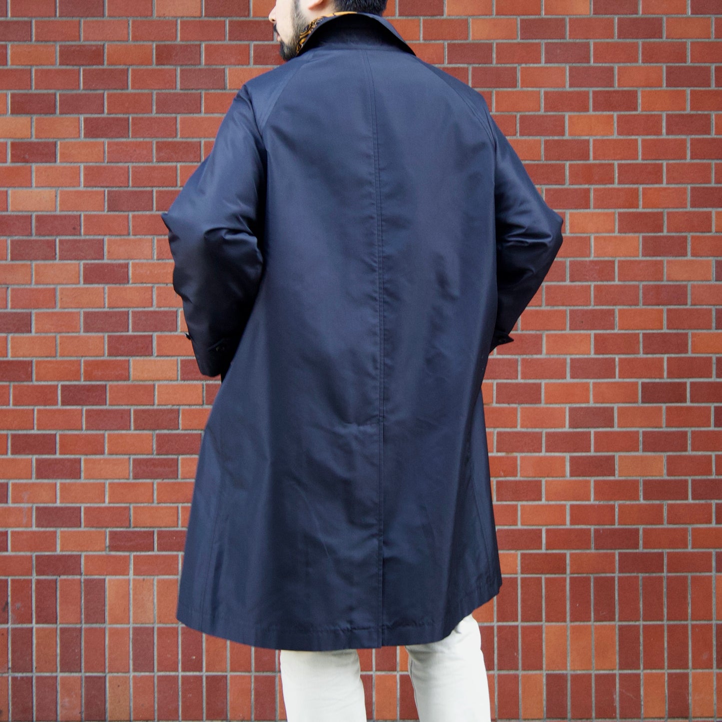 SINGLE RAGLAN COAT Ⅸ SILK TAFFETA