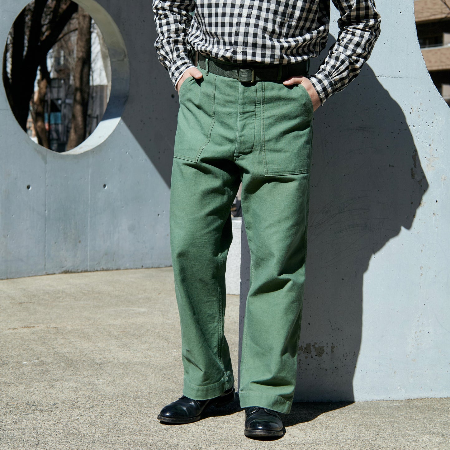 YANKSHIRE M1961 UTILITY TROUSERS VINTAGE SATEEN