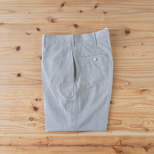 TRIM STEM PANTS SEERSUCKER