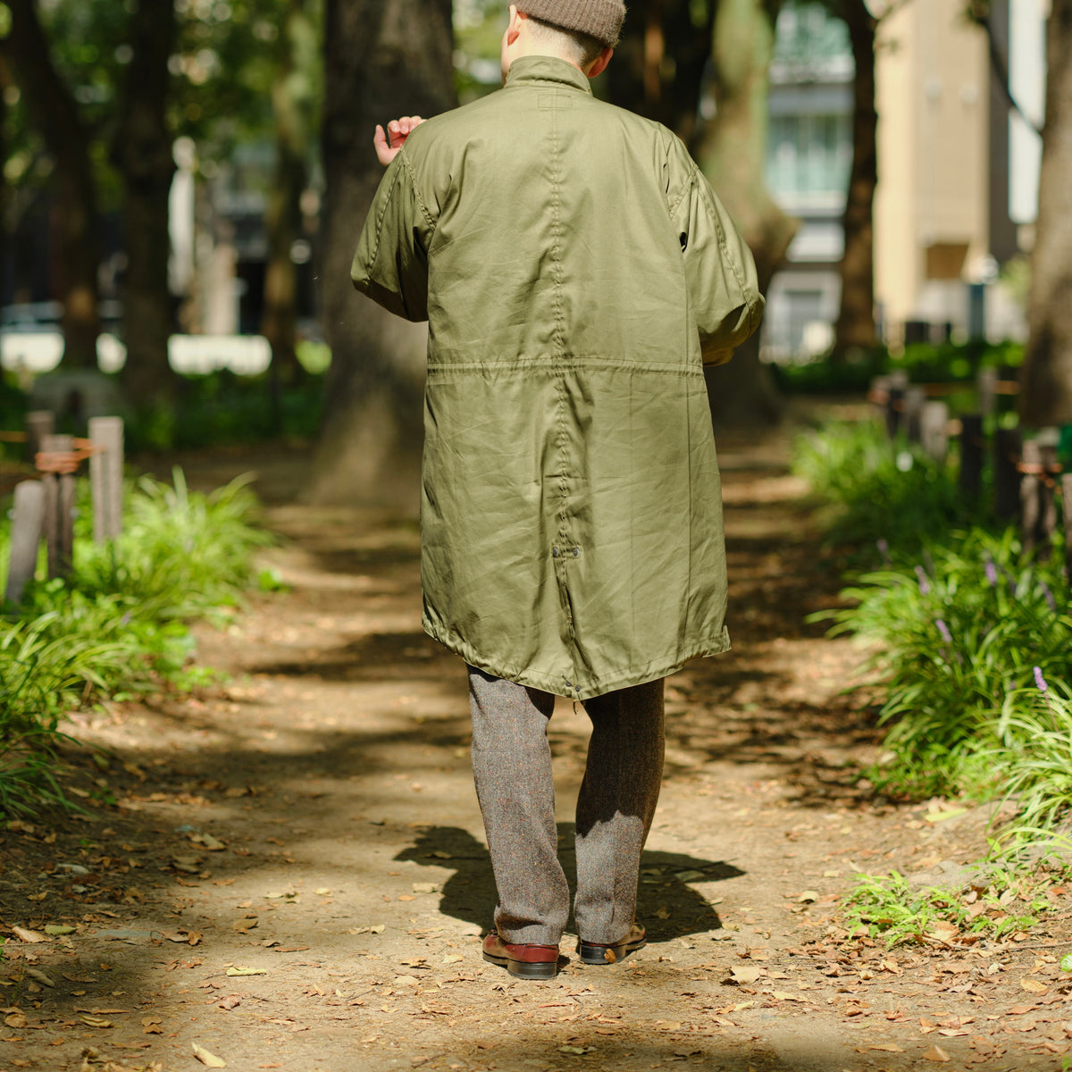 RMFC M65 FISHTAIL PARKA VINTAGE POPLIN  with DOWN LINER OLIVE