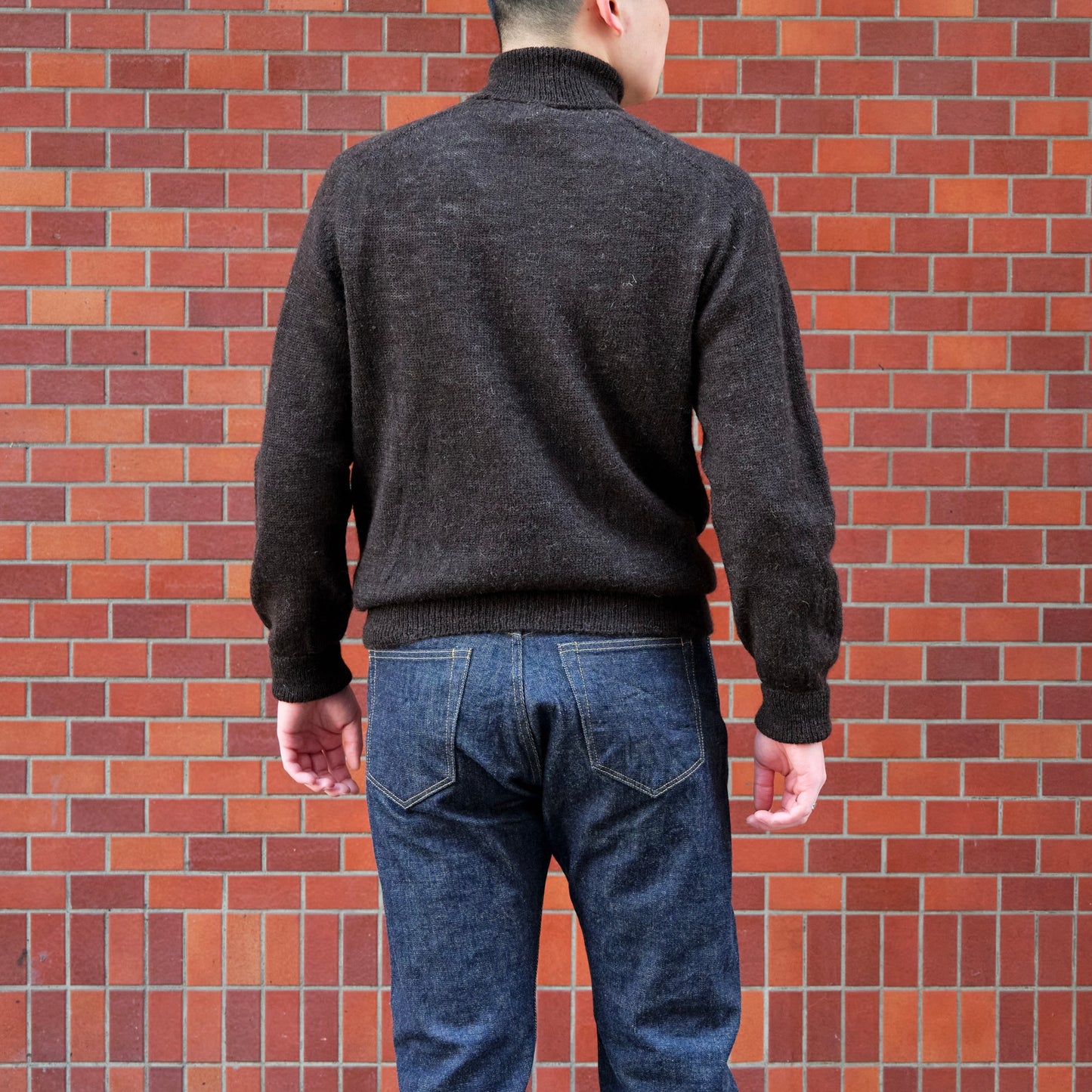 1PLY SHETLAND SWEATER TURTLE