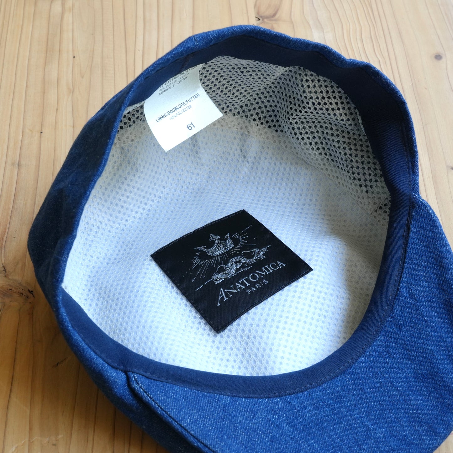 FLAT PANEL CAP DUNGAREE